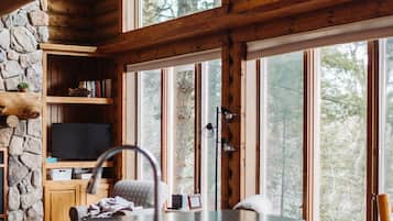 Blick von der Unterkunft