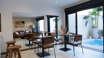 Habitación de diseño doble, baño privado (Fleur de Canne) | Salón