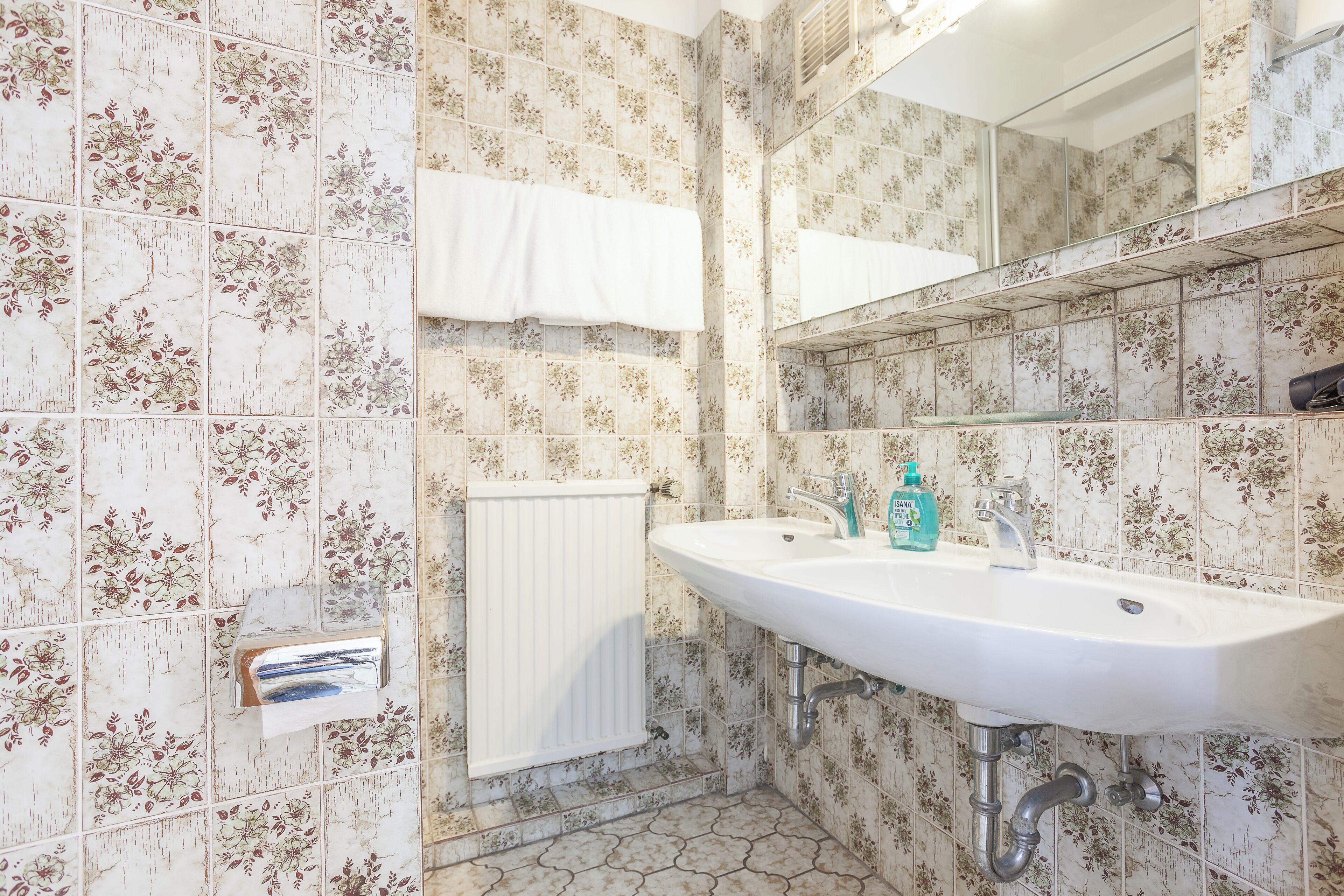 double or twin room | bathroom | hair dryer, towels