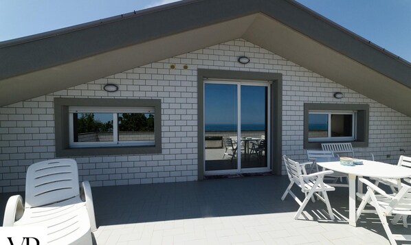 Leilighet – deluxe | Terrasse/patio