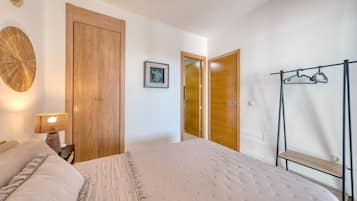 1 bedroom, iron/ironing board, travel crib, WiFi (free)