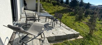 Ferienwohnung in Ravensburg, Neubau, Ruhig, in der Natur, Barrierefrei, Terrasse