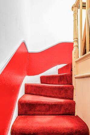 Classic design meets comfort in this beautifully appointed staircase.