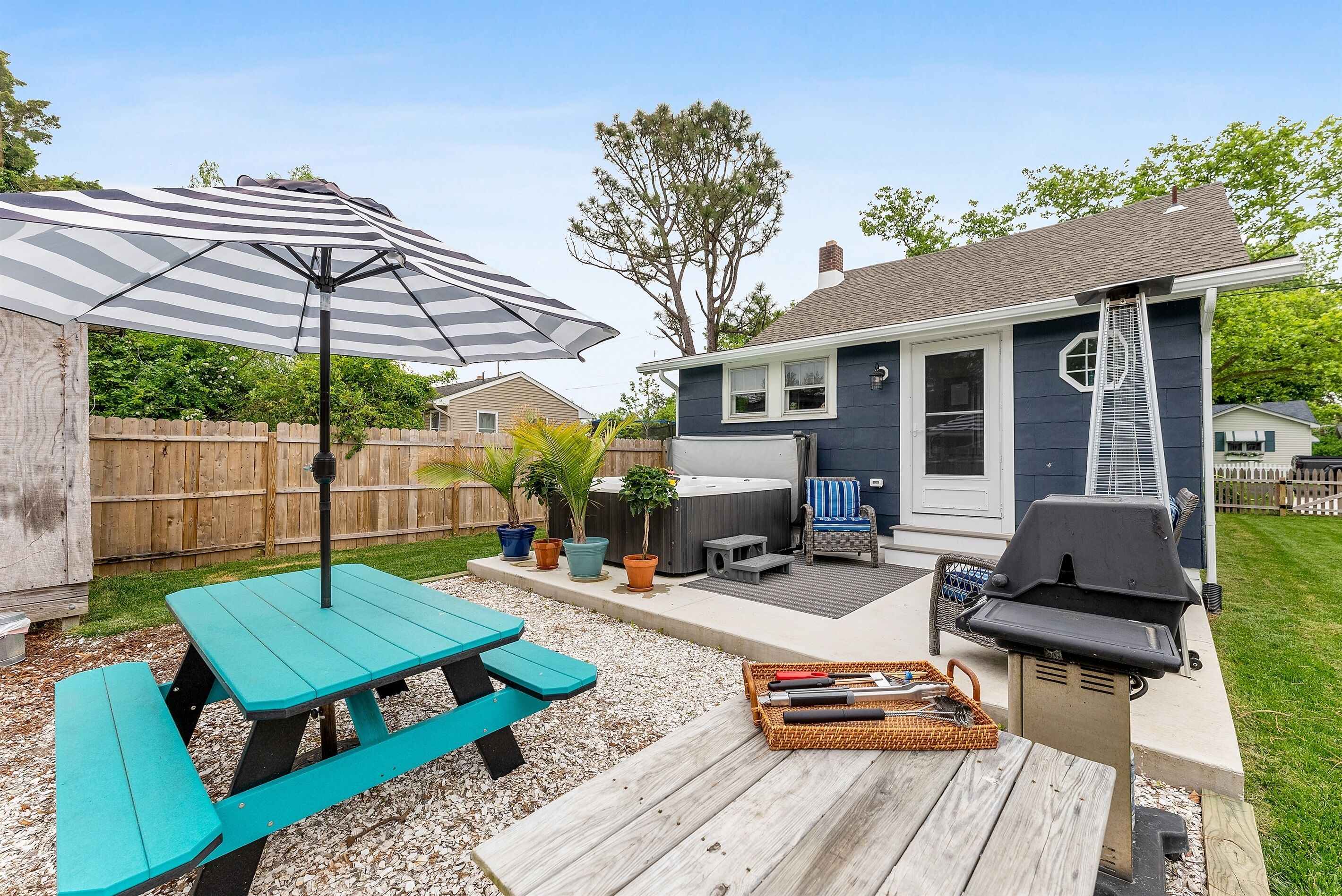 Udendørs spisemuligheder