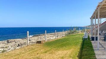 Una spiaggia nelle vicinanze, pesca