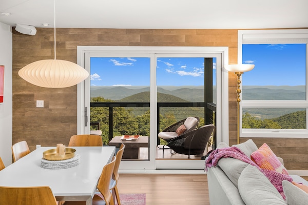 Enjoy stunning views in luxe design.