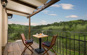 Outdoor dining - Lovely home in Trviz with swimming pool (Trviz)