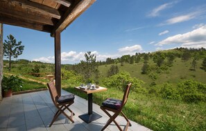 Outdoor dining - Lovely home in Trviz with swimming pool (Trviz)