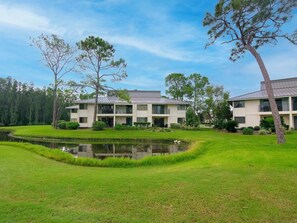 Exterior - Renovated  Saddlebrook 1st Floor 2bd/2ba Condo w/Golf & Water Views (Wesley Chapel)