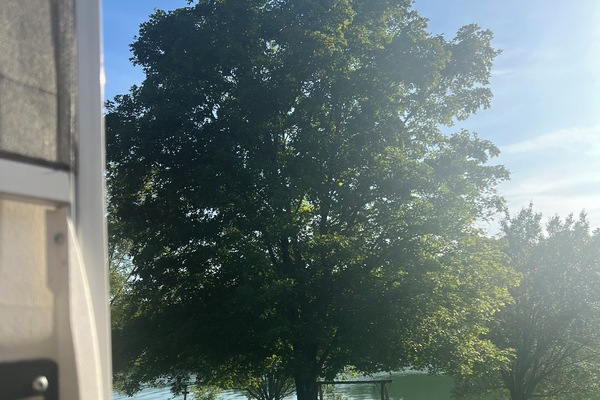 Vue depuis l’hébergement