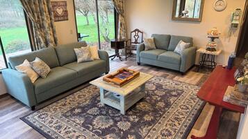 TV connectée, cheminée