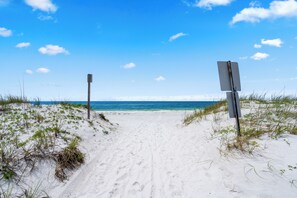 Beach nearby