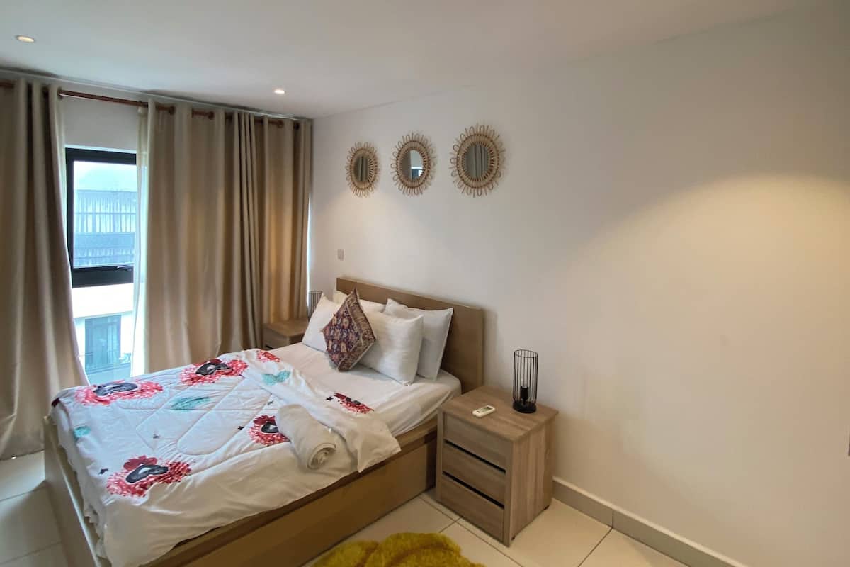 Departamento familiar | 2 habitaciones, espacio para trabajar con laptop y insonorización