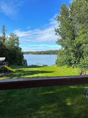 Cozy 4BR lakefront living! With the echoes of loons lullabying you to sleep.
