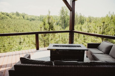 テラス / パティオ. The Laredo, Luxury Safari Tent