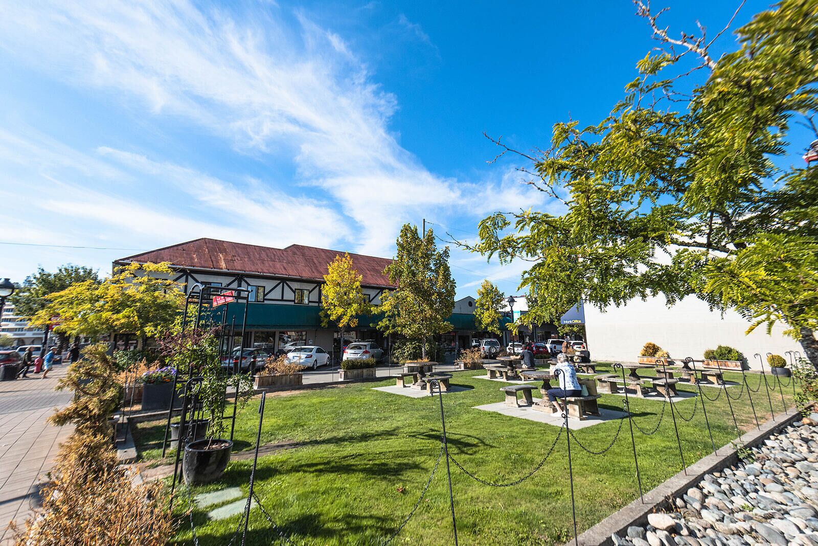 Udendørs spisemuligheder