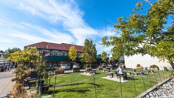 Udendørs spisemuligheder