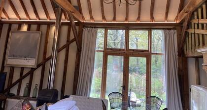 Beautiful one Bed Barn in national park 1 hr from London with small pool
