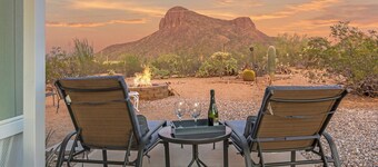 Saguaro Sunset Oasis