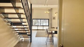 Executive Studio | Individually decorated, individually furnished, desk, laptop workspace
