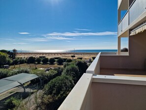 Appartement, 1 chambre, balcon, vue océan | Balcon
