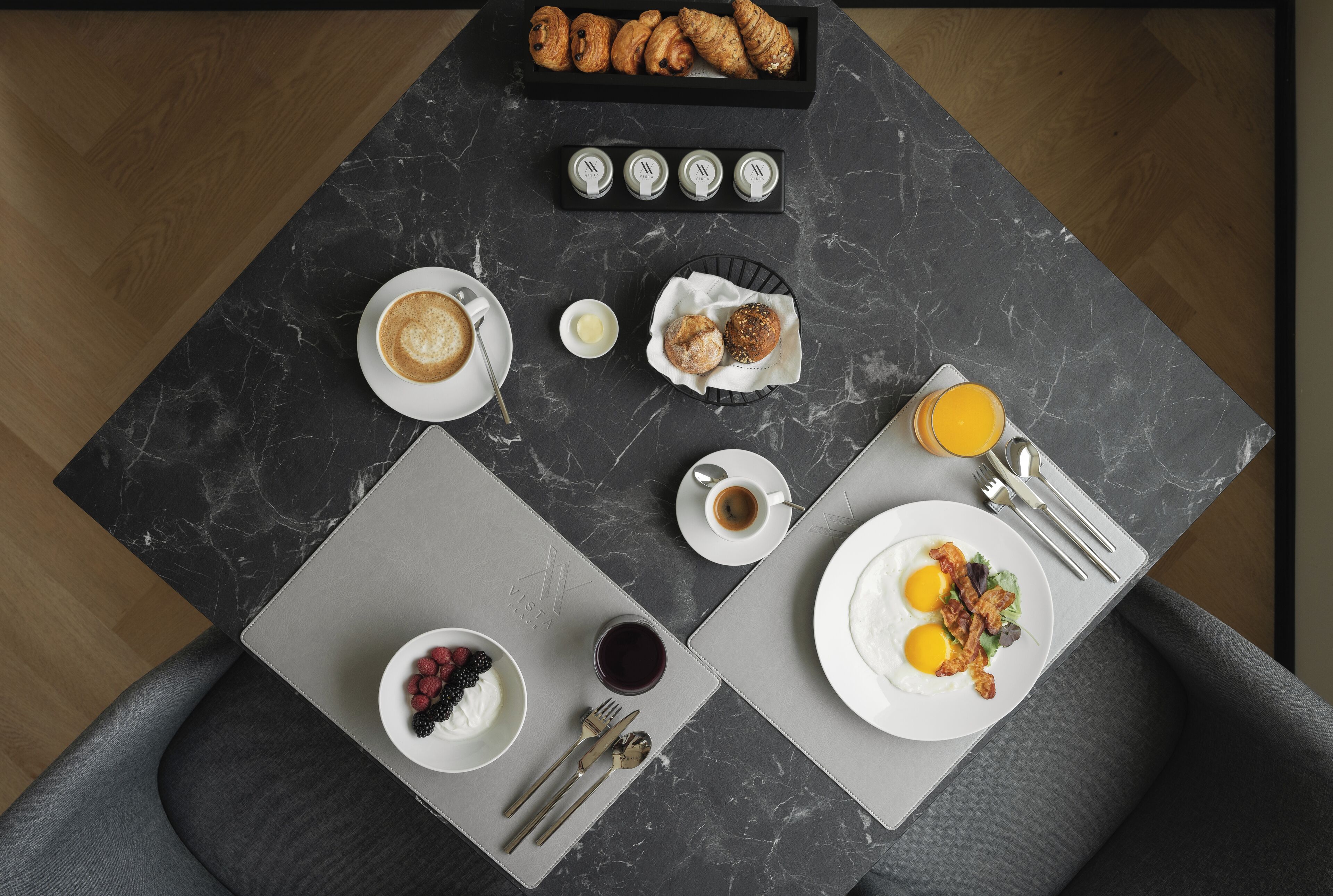 Komplett frokost er inkludert hver dag
