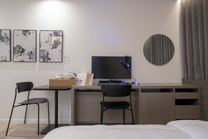 VR | Premium bedding, soundproofing, free WiFi, bed sheets - Anook Hotel Daejeon Yuseongonsen 2nd (Daejeon)