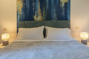 2 makuuhuonetta, silitysrauta/-lauta, ilmainen Wi-Fi, vuodevaatteet