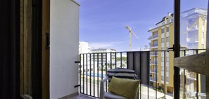 Studio, balcon, vue océan | Balcon