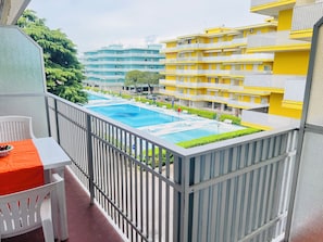 Apartment, 2 Schlafzimmer, Balkon | Balkon