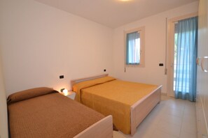 Appartamento, 2 camere da letto, balcone, vista città | 2 camere