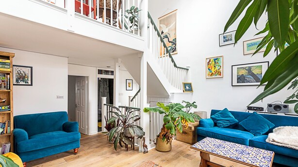 Basic House, Multiple Beds | Living area | Streaming services - Quirky, Spacious House in the Heart of Hackney (London)