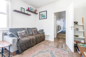Basic Apartment, 2 Double Beds | Living area | TV