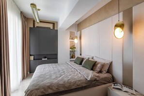1 slaapkamer, een strijkplank/strijkijzer, wifi
