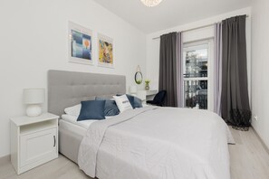 1 habitación y ropa de cama 