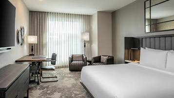 Premium bedding, in-room safe, desk, laptop workspace