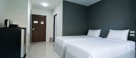 Chambre Deluxe, 2 lits une place, balcon
