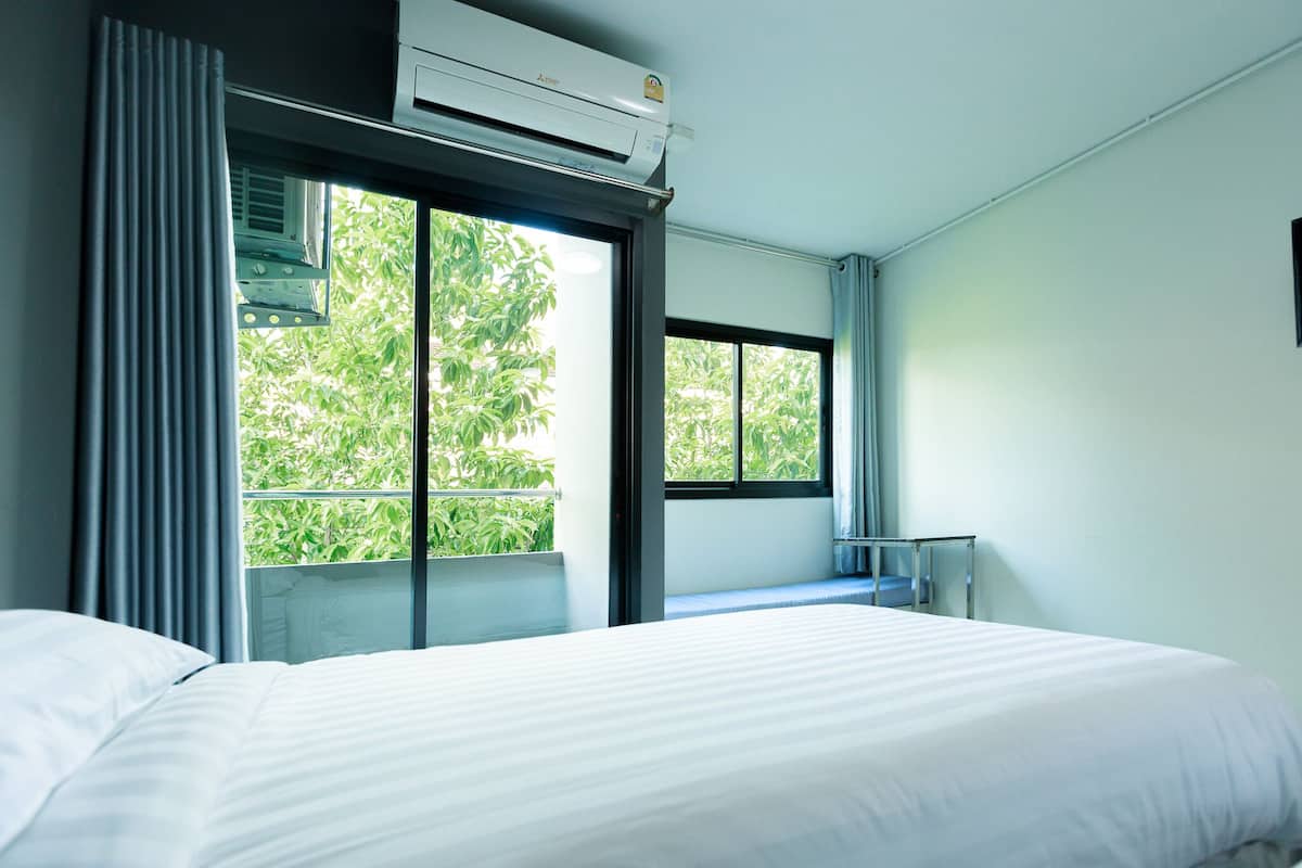 Chambre Deluxe, 2 lits une place, balcon