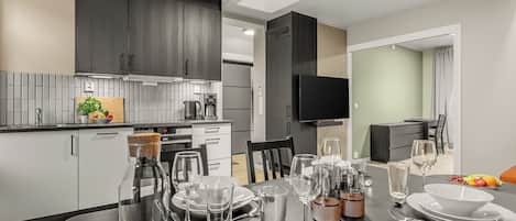 Exclusive-huoneisto | Oleskelualue | Älytelevisio, Netflix, suoratoistopalvelut