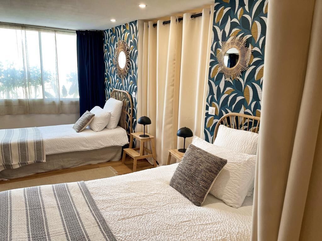 2 Schlafzimmer, Schreibtisch, Reisekinderbett, kostenloses WLAN