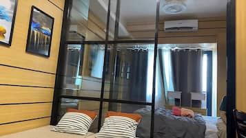 1 chambre, fer et planche à repasser, Wi-Fi, draps fournis