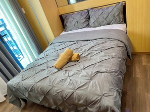 1 soverom, strykejern/-brett, wi-fi og sengetøy