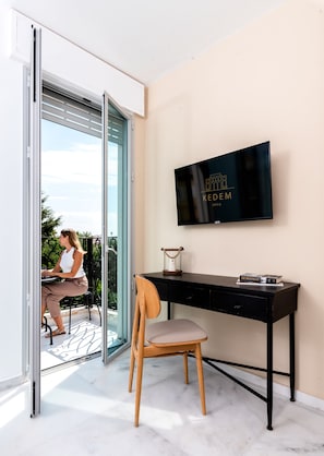 Apartment, 2 Bedrooms, Balcony | Individually decorated, individually furnished, desk, laptop workspace - KEDEM - By Beach Apartments TLV (Tel Aviv)