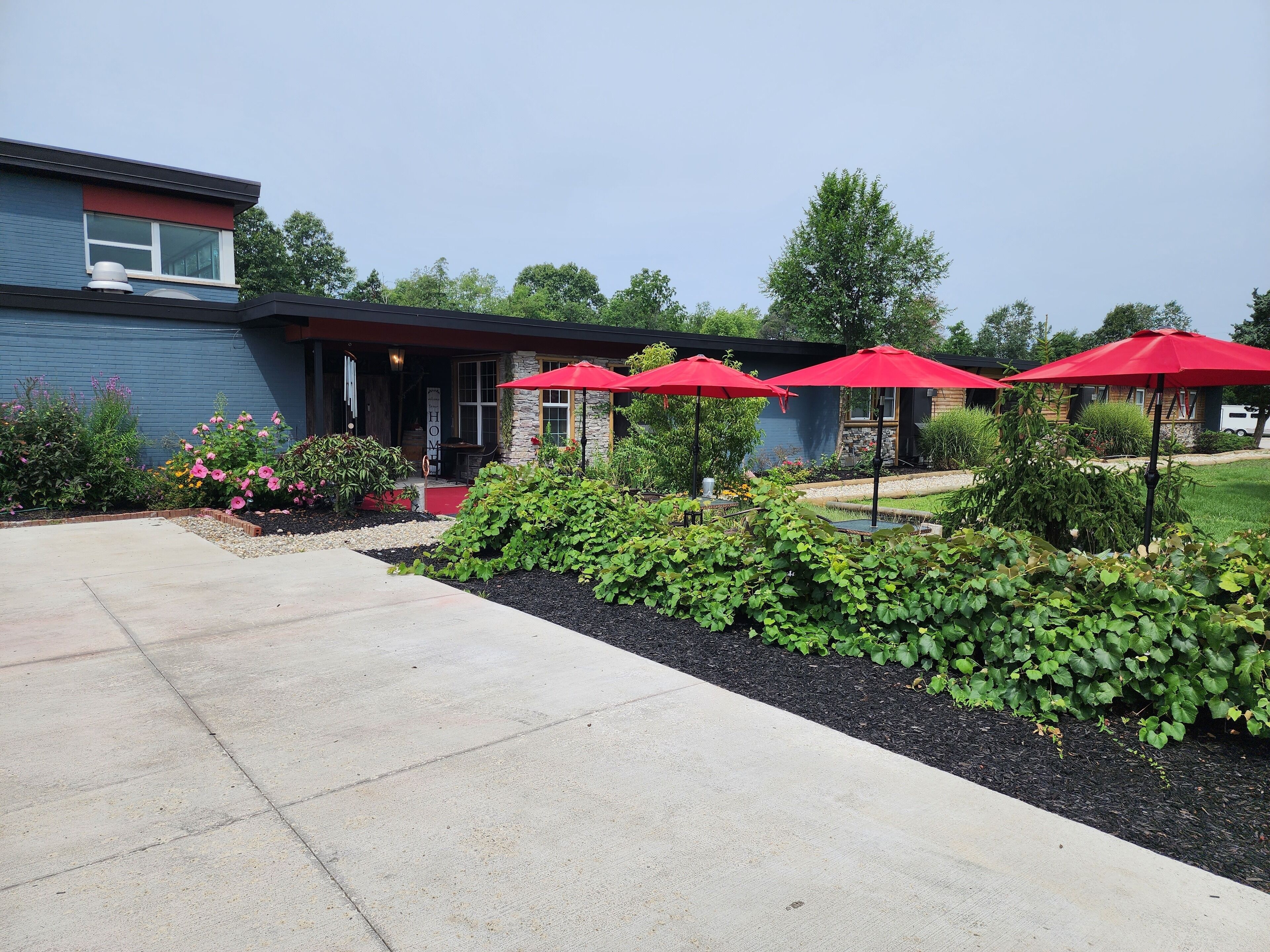 Enceinte de l’hébergement