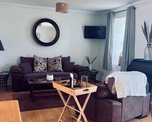 TV, DVD player, stereo