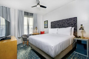 1 bedroom, Egyptian cotton sheets, premium bedding, down duvets - Hotel Garrett (San Francisco)