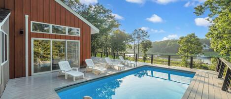 Una piscina climatizada