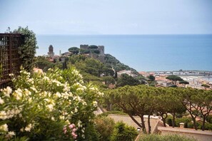 Uitzicht vanuit accommodatie