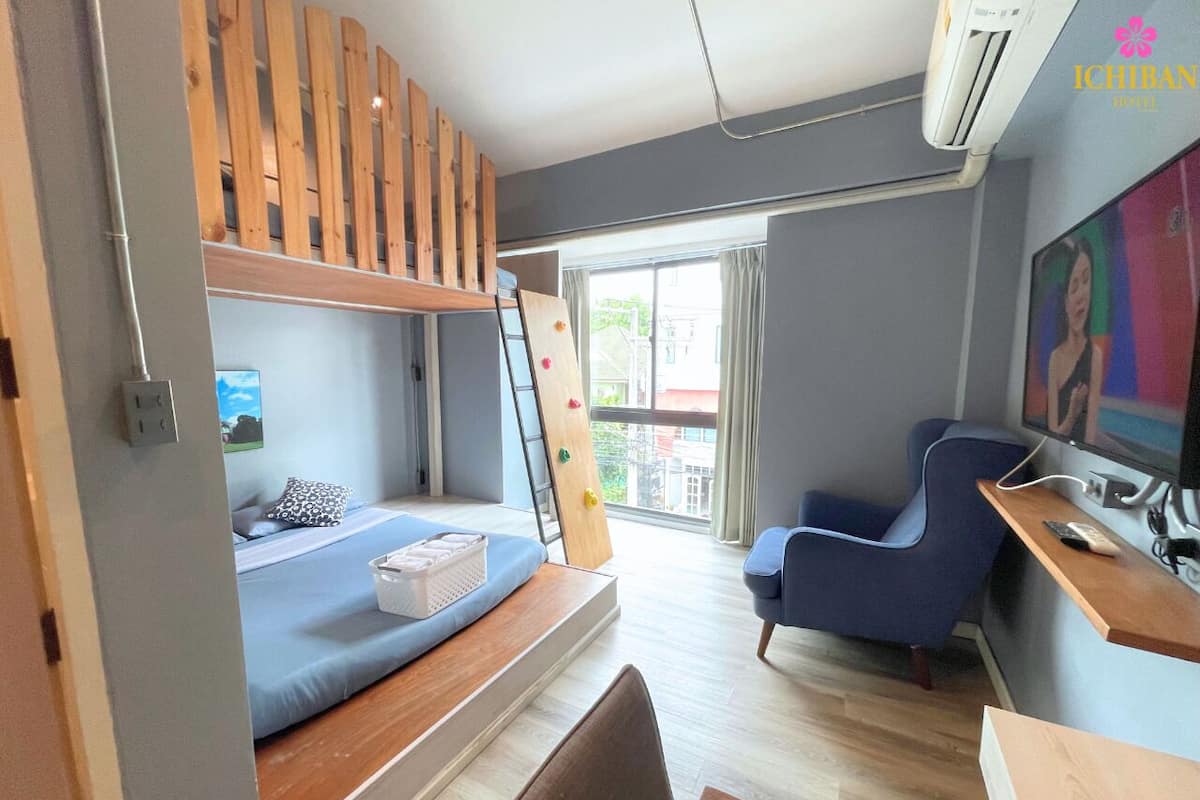 Superior Family Room | In-room safe, individually decorated, desk, laptop workspace