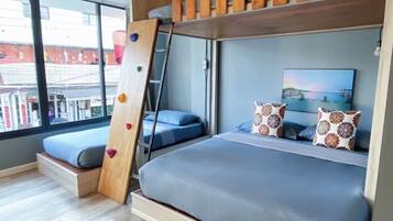 Caja de seguridad en la habitación y decoración personalizada